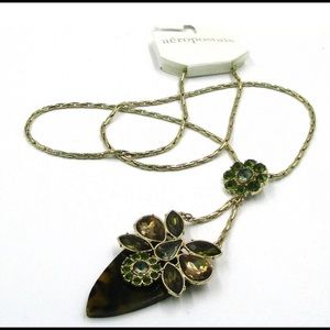 AEROPOSTALE~ Leopard Gem Necklace